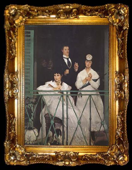 framed  Edouard Manet The Balcony (mk09), ta009-2